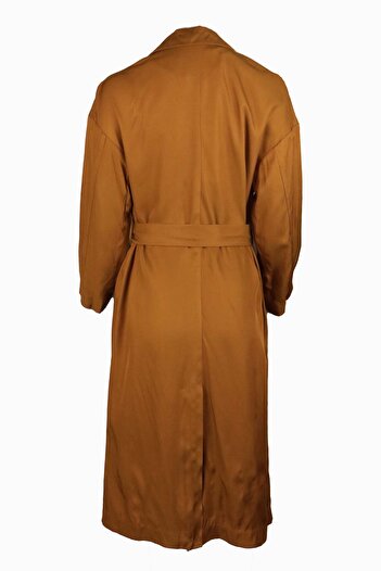 Vero Moda Blake Caramel Brown Coat - M, Brown, 100% viscose