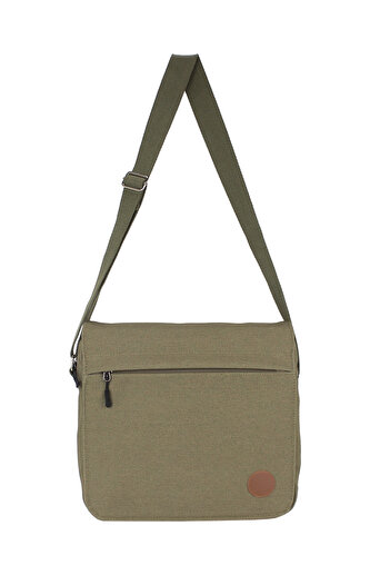 Dada Canvas Messenger Bag High School University Schoolbag MacBook Laptop Tablet Compatible 14 Inch Waterproof