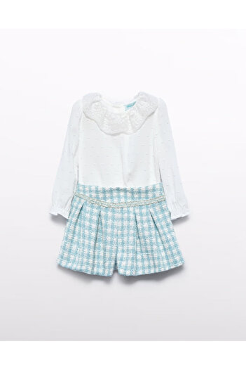 Abel & Lula Girl's Top and Bottom Shorts Set