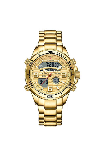 Foxbox Men's watch Fox Box Casual Fashion Business Elegant Analog Digital Dual Time