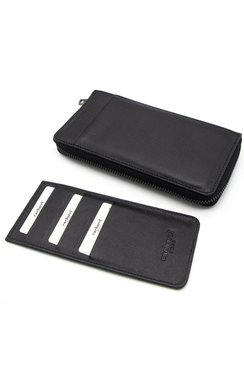 Cacharel Black Wint Leather Unisex Wallet 21055W17