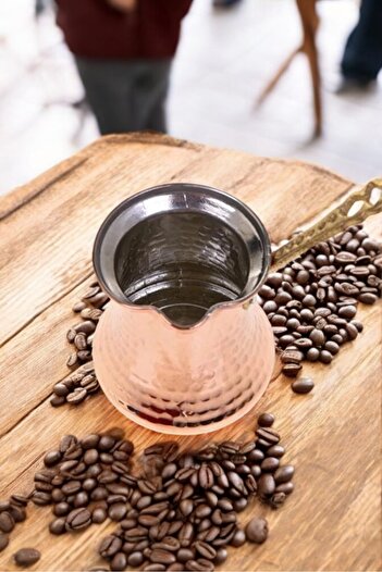 E orient Copper Classic Coffee Pot (for 3 People)