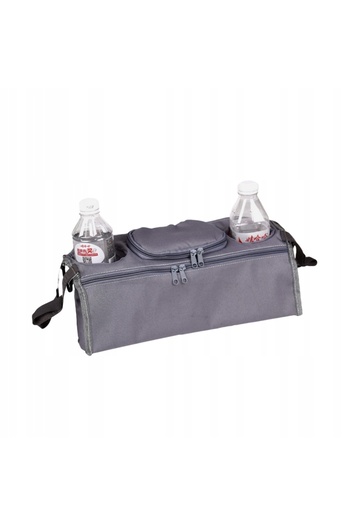 Other ORGANIZER holder for STROLLER Bottles BAG Double WIDE Gray
