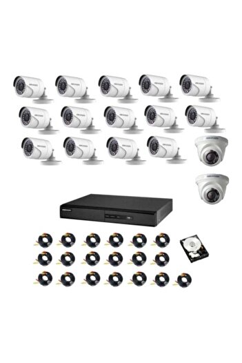 Hikvision Hikvision CCTV Camera Kit, High Quality, 2MP, Includes Wi-Fi