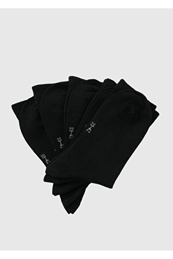 Tom Jones Black Tom Kern 4201 Men's 5-Piece Socks Black