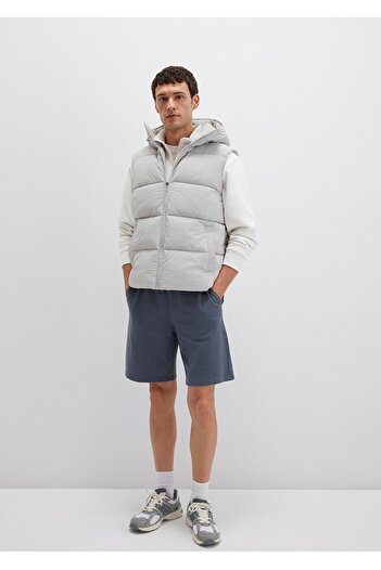 Mavi Hooded Regular Fit Puffer Vest