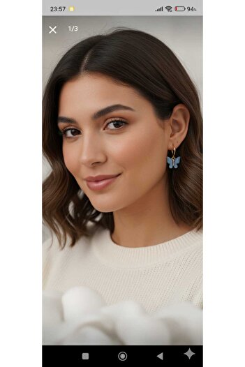 Ralp Moda Butterfly Earrings