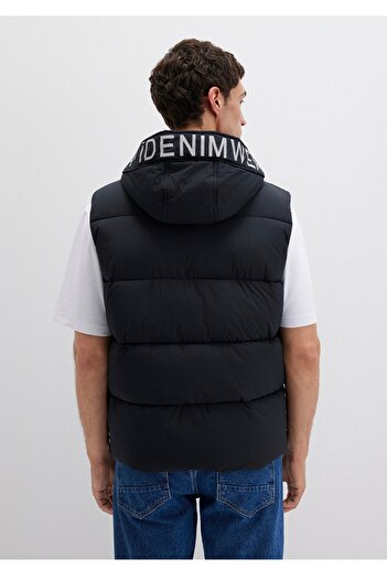 Mavi Hooded Regular Fit Puffer Vest