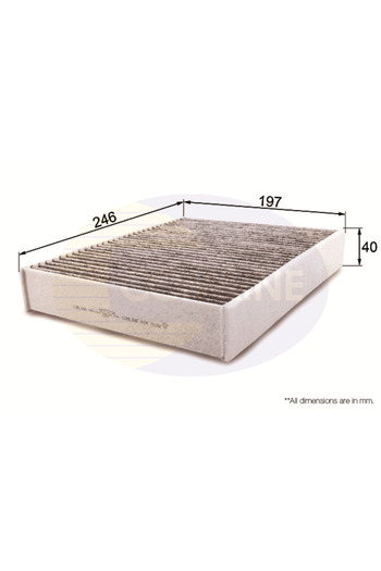 Comline Cabin air filter PORSCHE 911 Cabriolet (991) 2012-2020