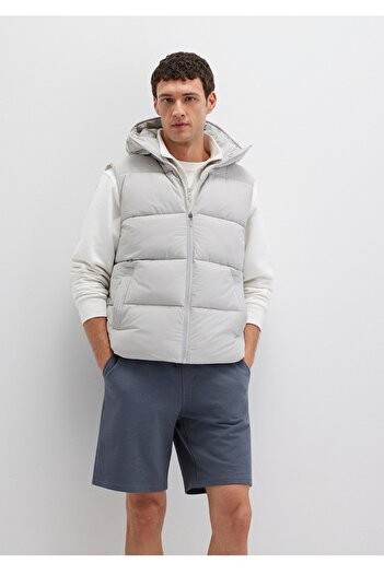 Mavi Hooded Regular Fit Puffer Vest