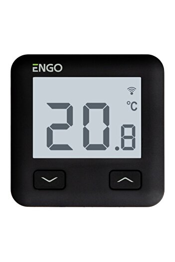 Other ENGO E10B internet temperature controller, flush-mounted, black, 230V