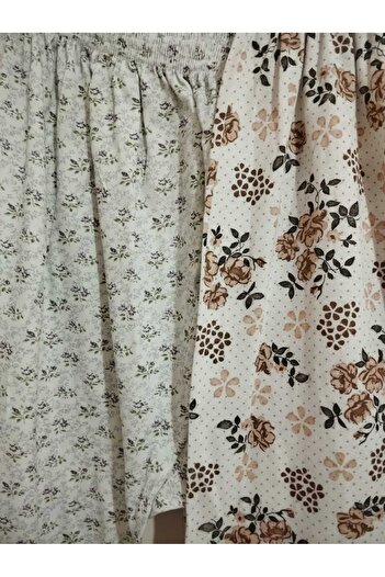 anne moda ankara Winter, Inside Is Quilted, Standard Size, Very Large, 100% Cotton, Pack of 2, Long, Pajama Bottoms