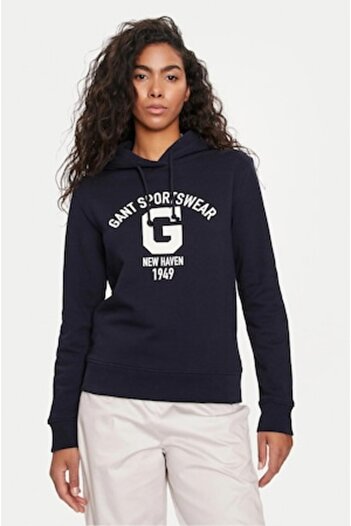 Gant Gant sweatshirt, cotton, navy blue, M INTL