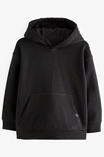 Colorinas Basic Hooded Thick 3 Thread Non-Shardon Sweatshirt