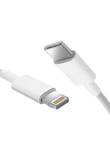 OEM Type-C to Lightning Fast Charge Data Cable for iPhone/iPad - 1 meter - White