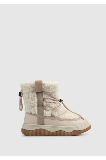 Kiddo Beige Girl's Boots