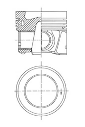 Kolbenschmidt Piston AUDI Q3 (F3B) 2018-2023