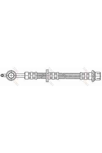 TRW Brake hose TOYOTA YARIS VERSO VAN (_P2_) 2000-2005