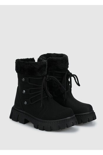 Kiddo Black Girl's Boots