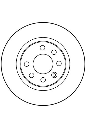 TRW Brake disc VOLVO 460 (464) 1988-1996