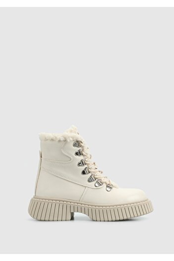 Kiddo Ecru Girl's Boots