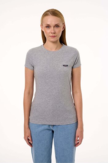 Galvanni Women's T-Shirt - Samif Gray Melange