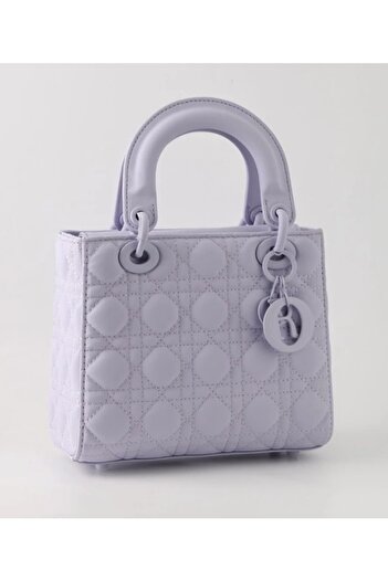 1way Luxury women's bag in matte purple color, medium size