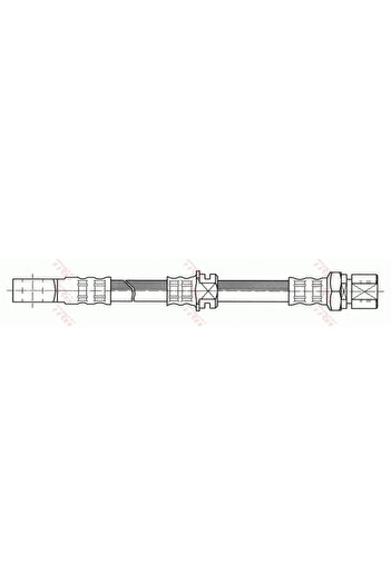 TRW Brake hose CHEVROLET VECTRA 1996-2005