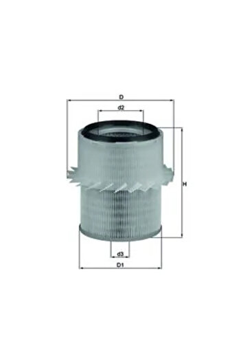KNECHT Air filter MITSUBISHI DELICA / SPACE GEAR 1995-2000