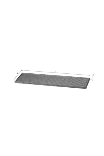 MAHLE Cabin air filter IRISBUS EURORIDER 2001-2013