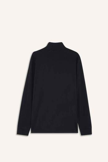 DeFacto DeFactoFit Standart Fit Dik Yaka Yarım Fermuarlı Polar Sporcu Sweatshirt F2302AX25WN