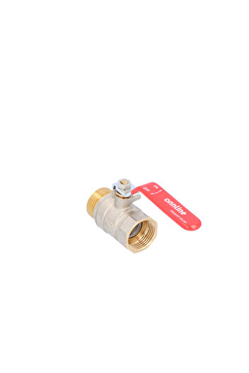 Other Nickel plated standard ball valve with PN16 gland 1 inch PN16 with steel lever version NW16 bar120C
