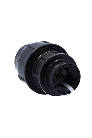 Other Compression fitting PP 40x1 GW internal thread PN16 for PE pipes, black