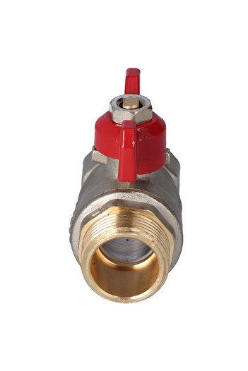 Other Nickel plated standard ball valve with PN16 gland 34 inch PN16 with butterfly version NW16 bar120C