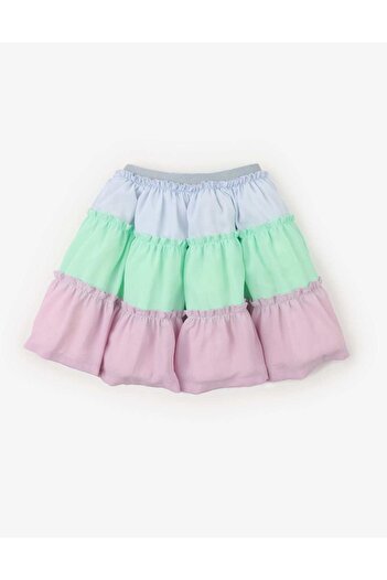 Gingersnaps Girls Floral Ruffled Skirt