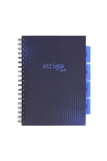Strigo Caiet spirala si separatoare Project Book BASIC B5, matematica, 200 pg, coperti carton PADS057