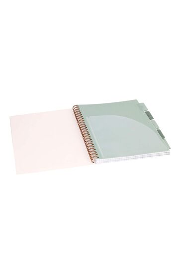 Strigo Caiet spirala si separatoare Project Book AFRICA A4, matematica, 200 pg, coperti carton PADS068