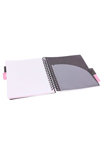 Strigo Spiral notebook and dividers Project Book JUNGLE B5, mathematics, 200 pg, cardboard covers PADS038