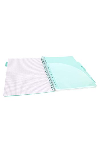 Strigo Spiral notebook and dividers Project Book CAT A4, mathematics, 200 pg, cardboard covers PADS019