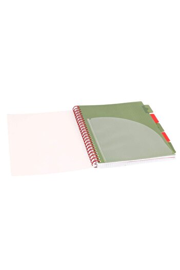 Strigo Spiral notebook and dividers Project Book TROPICAL A4, mathematics, 200 pg, cardboard covers PADS060