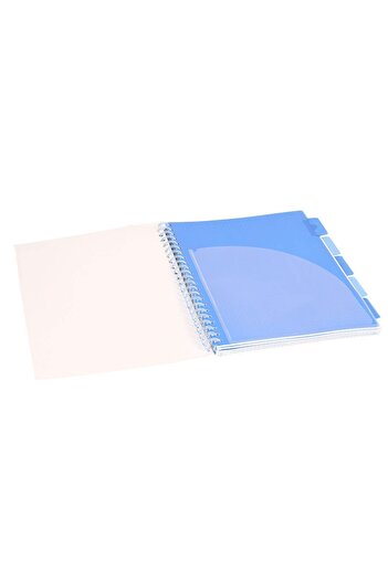 Strigo Spiral notebook and dividers Project Book UNICORN A4, mathematics, 200 pg, cardboard covers PADS018