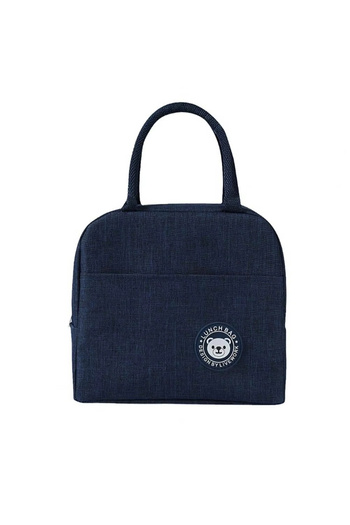 Choice blue Insulated Lunch Bag Oxford Cloth Lunch Bag Insulated Lunch Box Bag with Leakproof Aluminium Foi