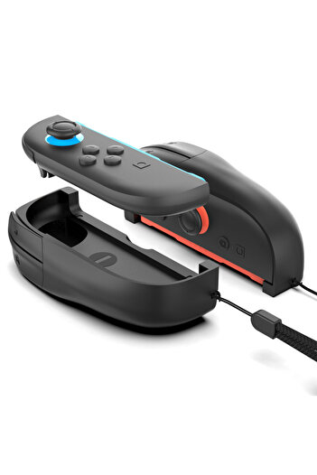 Choice black 2 Pack Gaming Controller Mouse SW2205 for Switch 2 Grips with Bracelet, Mini Portable Mice Gam