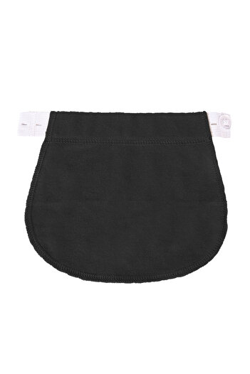 Choice black Maternity Pregnancy Waistband Belt Adjustable Elastic Pants Lengthening Extended Button for Ma