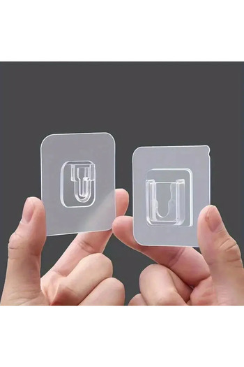 G Glixicom Set of 5 Double Devices for Hanging and Suspending Self-Adhesive Objects 6 x 6 cm