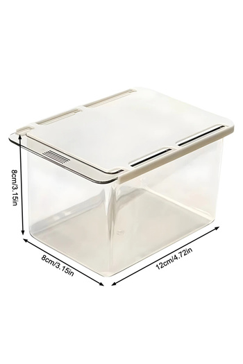 Choice Transparent M Transparent Bathroom Cotton Stick Makeup Cotton Bathroom Pull-Out Storage Drawer Style