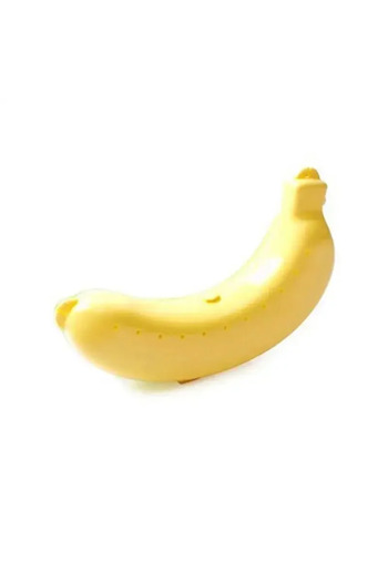 Choice Yellow 1PC Banana Trip Outdoor Travel Storage Box Cute Banana Case Protector Container Trip Outdoor