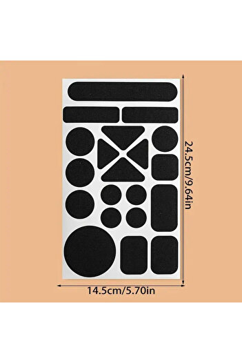 Choice 1set Universal Black Self-Adhesive Fabric Repair Patch (1-Piece) – No-Cut Instant Fix for Down Jacke