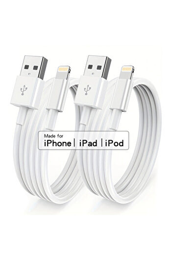 Choice 3m 2PCS Wite 3pcs 1pc for iPhone charger cable lightning data cable original MFi certified USB A ch