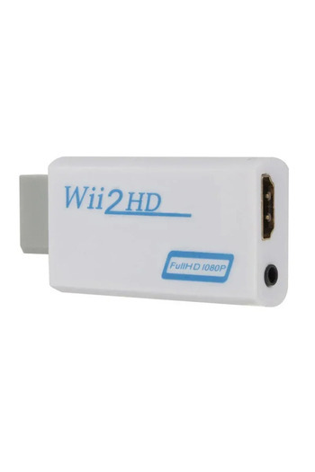 Choice WHITE Full HD 1080P WII to HDMI Converter WII to HDMI Wii 2 HDTV Converter Wii To HDMI Adapter 3.5mm